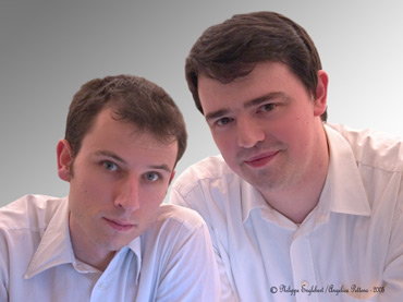 Portraits de Philippe Englebert et d'Olivier Vaughn  Philippe Englebert-Angelica Petteno