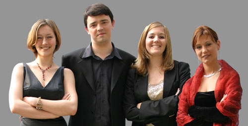 Les actrices et Olivier Vaughn  Angelica Petteno