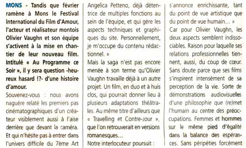 L'article, partie 1