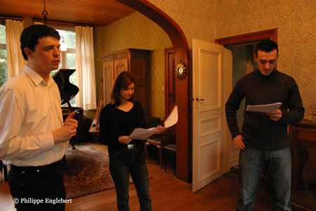 Stand-up rehearsal  Philippe Englebert