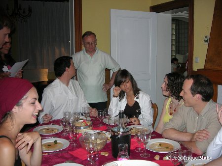 Around the table  Frdrique Mahy